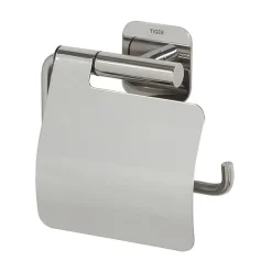 Tiger Bathroom Accessori Tiger Colar Toilet Paper Holder With Cover - Polished Stainless Steel -Plumbing Supplies Sales 1314130346 d1