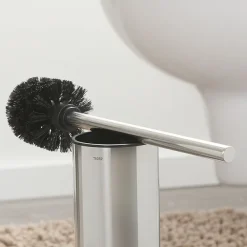 Tiger Bathroom Accessori Tiger Colar Freestanding Toilet Brush & Holder - Polished Stainless Steel -Plumbing Supplies Sales 1314930346 d1