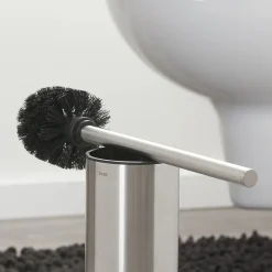 Tiger Bathroom Accessori Tiger Colar Freestanding Toilet Brush & Holder - Brushed Stainless Steel 8 Tiger Bathroom Accessori Tiger Colar Freestanding Toilet Brush & Holder - Brushed Stainless Steel -Plumbing Supplies Sales 1314930946 d1