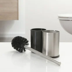 Tiger Bathroom Accessori Tiger Colar Freestanding Toilet Brush & Holder - Brushed Stainless Steel 9 Tiger Bathroom Accessori Tiger Colar Freestanding Toilet Brush & Holder - Brushed Stainless Steel -Plumbing Supplies Sales 1314930946 d2