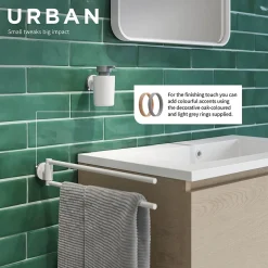 Tiger Bathroom Accessori Tiger Urban Soap Dispenser - White 10 Tiger Bathroom Accessori Tiger Urban Soap Dispenser - White -Plumbing Supplies Sales 1316030146 d2