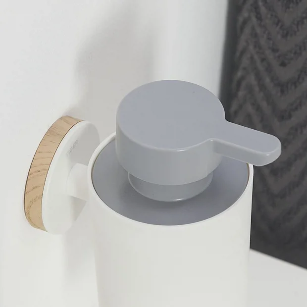 Tiger Bathroom Accessori Tiger Urban Soap Dispenser - White 8 Tiger Bathroom Accessori Tiger Urban Soap Dispenser - White - Image 6