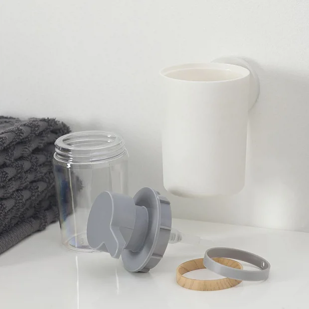 Tiger Bathroom Accessori Tiger Urban Soap Dispenser - White 3 Tiger Bathroom Accessori Tiger Urban Soap Dispenser - White