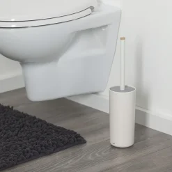 Tiger Bathroom Accessori Tiger Urban Freestanding Toilet Brush & Holder - White -Plumbing Supplies Sales 1317430146 d4