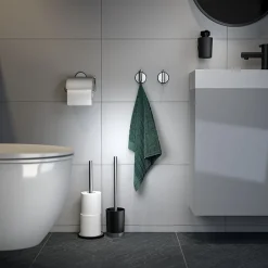 Tiger Bathroom Accessori Tiger Tune Towel Hook - Brushed Stainless Steel/Black 13 Tiger Bathroom Accessori Tiger Tune Towel Hook - Brushed Stainless Steel/Black -Plumbing Supplies Sales 1327130946 d2