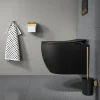 Tiger Bathroom Accessori Tiger Tune Swivel Toilet Brush & Holder - Brushed Brass/Black -Plumbing Supplies Sales 1327335646 d5