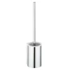 Keuco Plan Wall Mounted Toilet Brush & Holder - Chrome/White -Plumbing Supplies Sales 14972010100 d1
