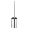 Keuco Plan Wall Mounted Toilet Brush & Holder - Chrome/Black -Plumbing Supplies Sales 14972010200 l