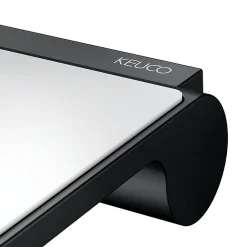 Keuco Plan Toilet Roll Holder With Shelf - Black -Plumbing Supplies Sales 14973370000 d4