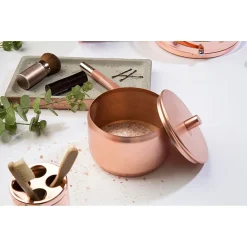 Victorian Plumbing Madison Shine Copper Finish Storage Canister -Plumbing Supplies Sales 1601706 d2
