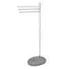 Wenko Pebble Stone Grey Towel Stand -Plumbing Supplies Sales 19493100l