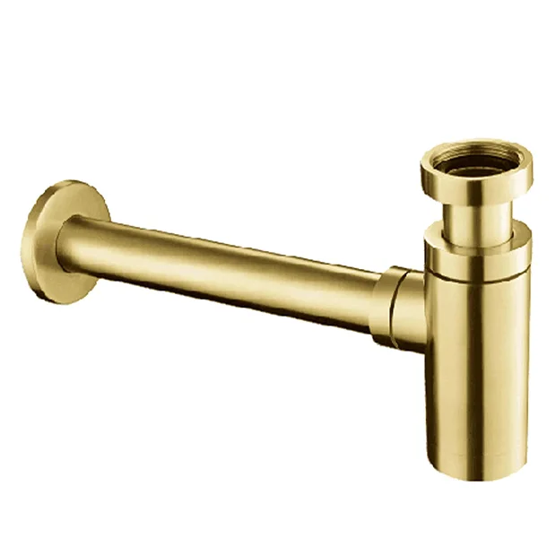 Just Taps Plu JTP Vos Brushed Brass Basin Bottle Trap 3 Just Taps Plu JTP Vos Brushed Brass Basin Bottle Trap