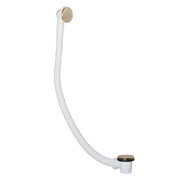 Just Taps Plu JTP Vos Brushed Brass Click Clack Bath Waste 3 Just Taps Plu JTP Vos Brushed Brass Click Clack Bath Waste