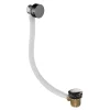 Just Taps Plu JTP Vos Brushed Black Click Clack Bath Filler Waste -Plumbing Supplies Sales 27809haccbbl l
