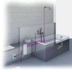 Grohe Talentofill Inlet Bath Pop-Up Waste With Filler For Standard Bath