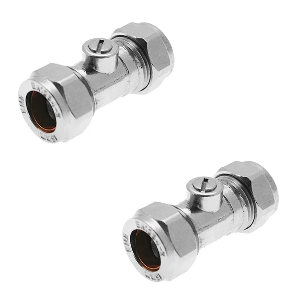 Victorian Plumbing Pair Of 15mm Chrome Isolating Valves 3 Victorian Plumbing Pair Of 15mm Chrome Isolating Valves