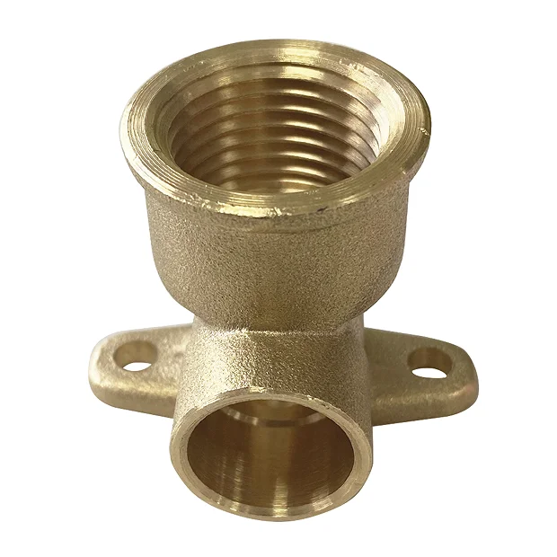 Victorian Plumbing 15mm X 1/2" Wallplate Elbow - End Feed 3 Victorian Plumbing 15mm X 1/2" Wallplate Elbow - End Feed