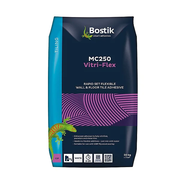 Bostik MC250 Vitri-Flex Rapid Set Wall & Floor Tile Adhesive 20kg 3 Bostik MC250 Vitri-Flex Rapid Set Wall & Floor Tile Adhesive 20kg