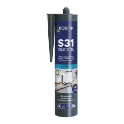 Bostik S31 Sanitary Neutral Cure Silicone Sealant 310ml