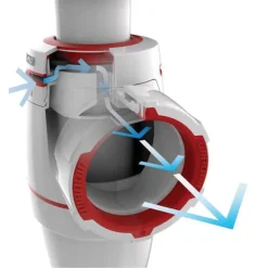 Wirquin Neo Air Zero Leak Bottle Trap 40mm -Plumbing Supplies Sales 30722168 d2