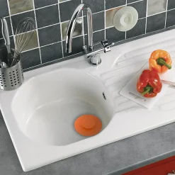 Wirquin Uppy 2-in-1 Smartplug For Kitchen And Bathroom - White -Plumbing Supplies Sales 30722337 d2