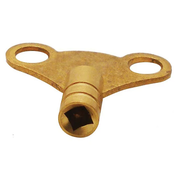 Victorian Plumbing Brass Radiator Vent Key 3 Victorian Plumbing Brass Radiator Vent Key