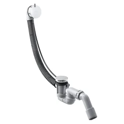 Hansgrohe Flexaplus S Complete Set Waste & Overflow Set For Standard Bathtubs