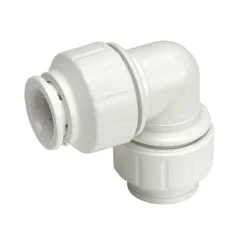 JG Speedfit Plumbing Fitting JG Speedfit 22mm Push-Fit White Elbow
