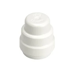 JG Speedfit Plumbing Fitting JG Speedfit 10mm White Stop End