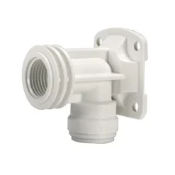 JG Speedfit Plumbing Fitting JG Speedfit 15mm Plastic Back Plate Elbow