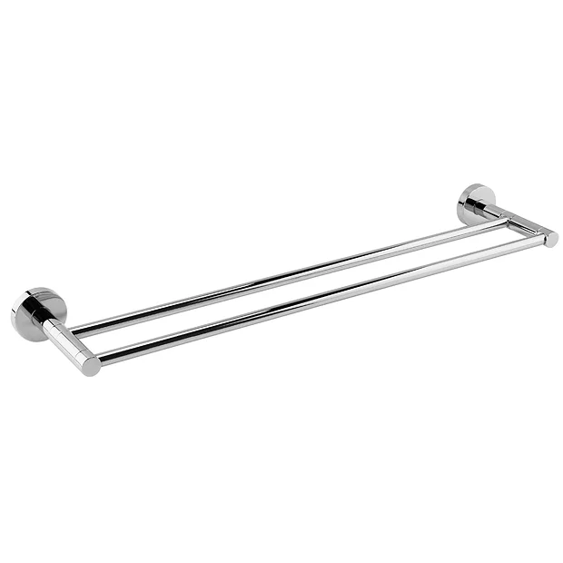 Victorian Plumbing Orion Double Towel Rail Chrome 3 Victorian Plumbing Orion Double Towel Rail Chrome