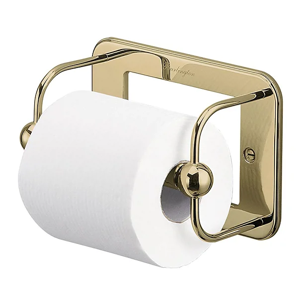 Urlington Bathroom Burlington Gold Toilet Roll Holder 3 Urlington Bathroom Burlington Gold Toilet Roll Holder