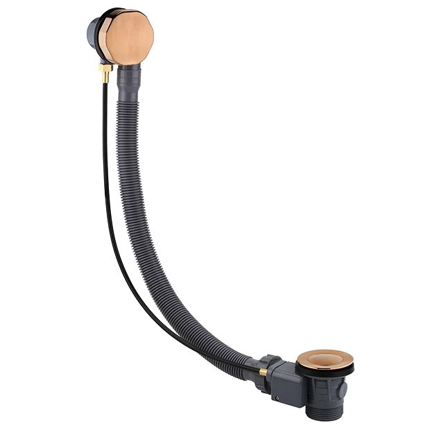 Arezzo Brushed Bronze Bath Pop-up Waste & Overflow 4 Arezzo Brushed Bronze Bath Pop-up Waste & Overflow - Image 2