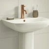 Arezzo Brushed Bronze Basin Overflow Cover Insert Hole Trim -Plumbing Supplies Sales abrzocvr d1