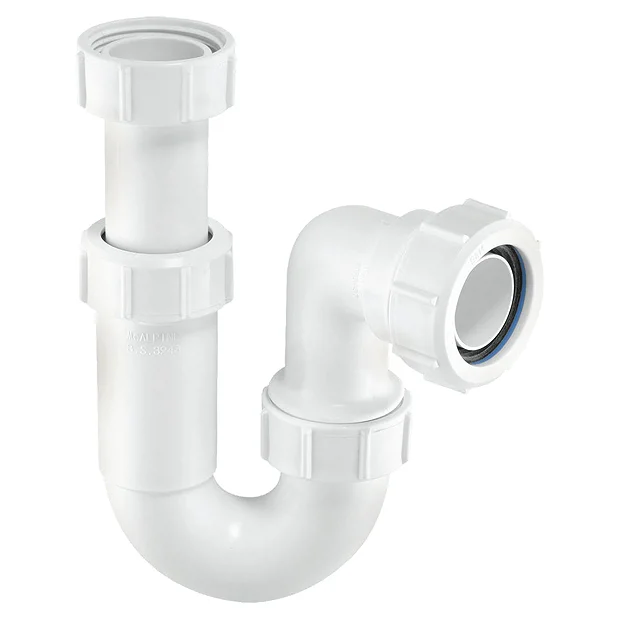 McAlpine Plumbing Product McAlpine 32mm Adjustable Inlet Tubular Swivel 'P' Trap 3 McAlpine Plumbing Product McAlpine 32mm Adjustable Inlet Tubular Swivel 'P' Trap