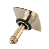 Arezzo Square Brushed Brass Unslotted Easy Clean Click Clack Basin Waste 1 Arezzo Square Brushed Brass Unslotted Easy Clean Click Clack Basin Waste -Plumbing Supplies Sales az17uebb d2