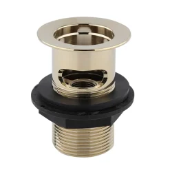 Arezzo Square Brushed Brass Slotted Easy Clean Click Clack Basin Waste -Plumbing Supplies Sales az26ebb d1