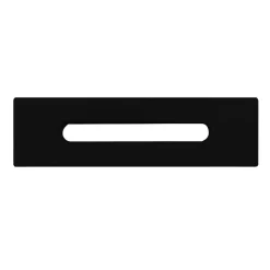 Arezzo Matt Black Curved Overflow Insert And Pop-Up Waste Cover 7 Arezzo Matt Black Curved Overflow Insert And Pop-Up Waste Cover -Plumbing Supplies Sales azmbofd2 d1a