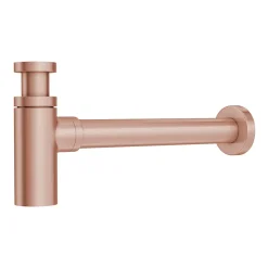 Arezzo Rose Gold Round Basin Bottle Trap