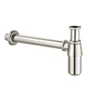 BagnoDesign Aquaeco Brushed Nickel Basin Bottle Trap -Plumbing Supplies Sales bdpbtr14040anb l