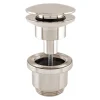 BagnoDesign Aquaeco Brushed Nickel Universal Push Button Basin Waste -Plumbing Supplies Sales bdpwbb209nsubnb l