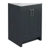 Chatsworth 560mm Graphite Vanity Cabinet (excluding Basin)