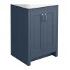Chatsworth 560mm Blue Vanity Cabinet (excluding Basin) -Plumbing Supplies Sales bludanvan l