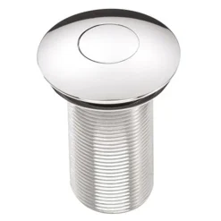 Bristan Round Push Button Unslotted Waste - Chrome