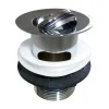 Britton Bathrooms - Basin Flip Top Waste (slotted) - Chrome Plated -Plumbing Supplies Sales brittonbathroomsbasinfliptopwasteslottedchromeplatedl