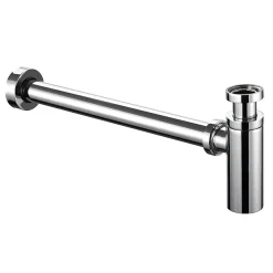 Britton Bathrooms - Flat Bottom Bottle Trap With Pipe