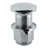 Crosswater - Unslotted Click Clack Basin Waste With Extended 100mm Thread -Plumbing Supplies Sales bsw0101c l
