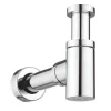 Crosswater - Millennium Chrome Small Bottle Trap -Plumbing Supplies Sales btr0401c l