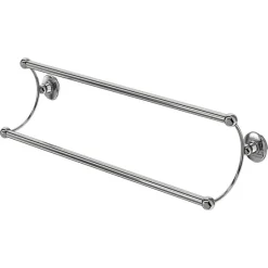 Urlington Bathroom Burlington - Double Chrome Towel Rail
