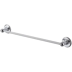 Urlington Bathroom Burlington Single Chrome Towel Rail